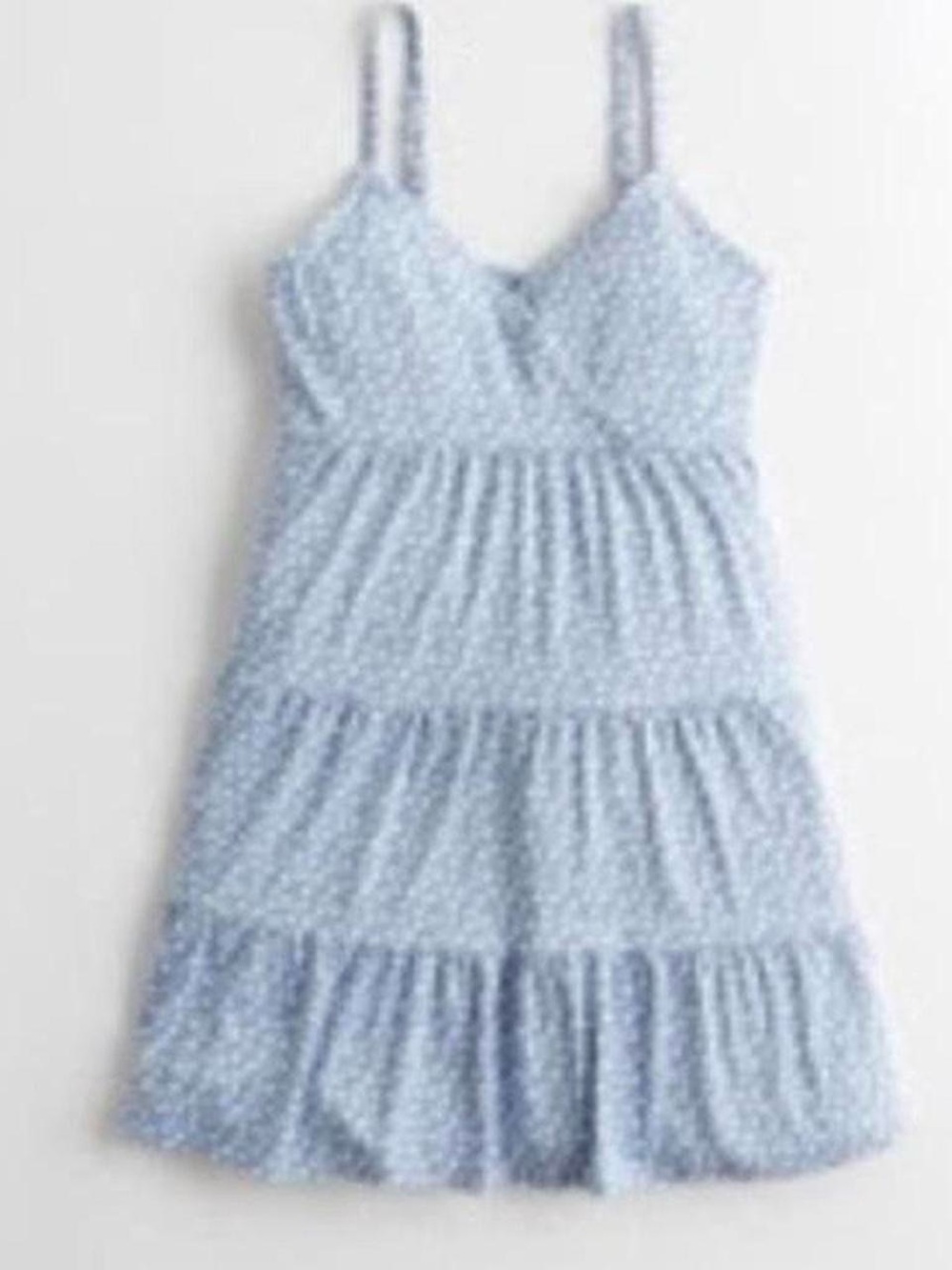 Hollister Light Blue Floral Mini Dress